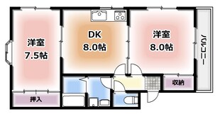 ベルコート豊野町の物件間取画像